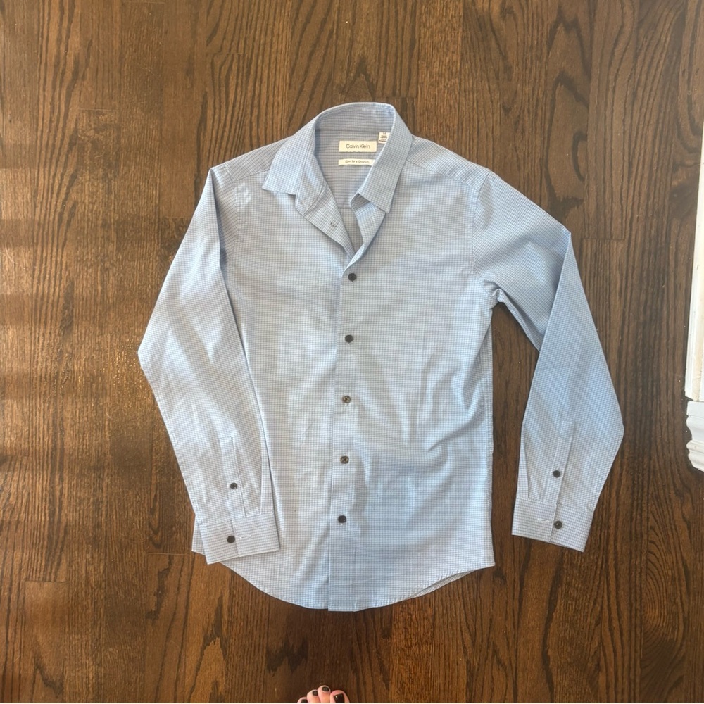 Calvin Klein Kids Striped Button-Down Shirt